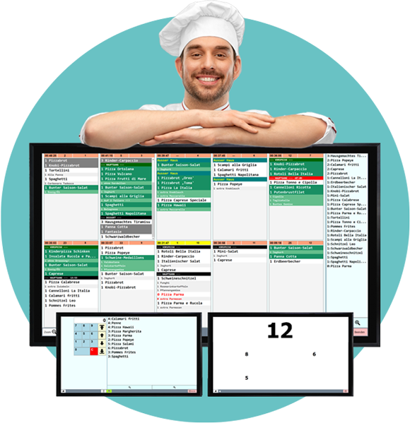 Händler-Kimon: Software für Küchenmonitoring